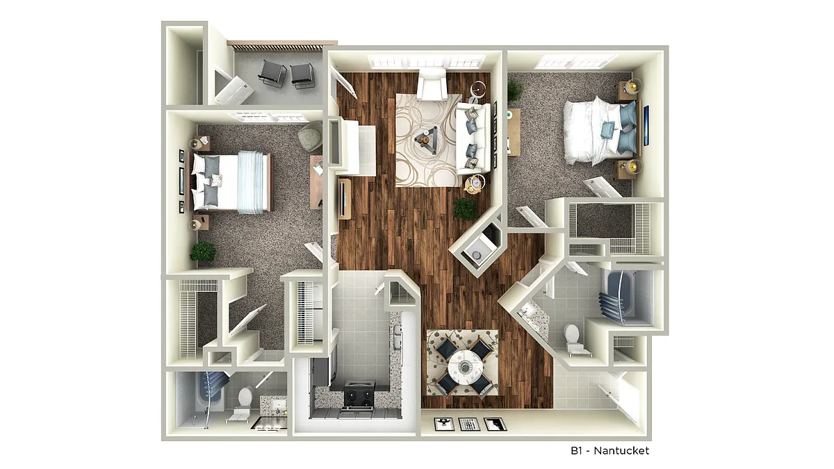 Floor plan B1