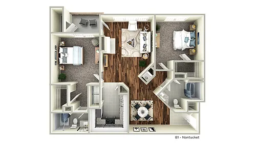Floor plan B1