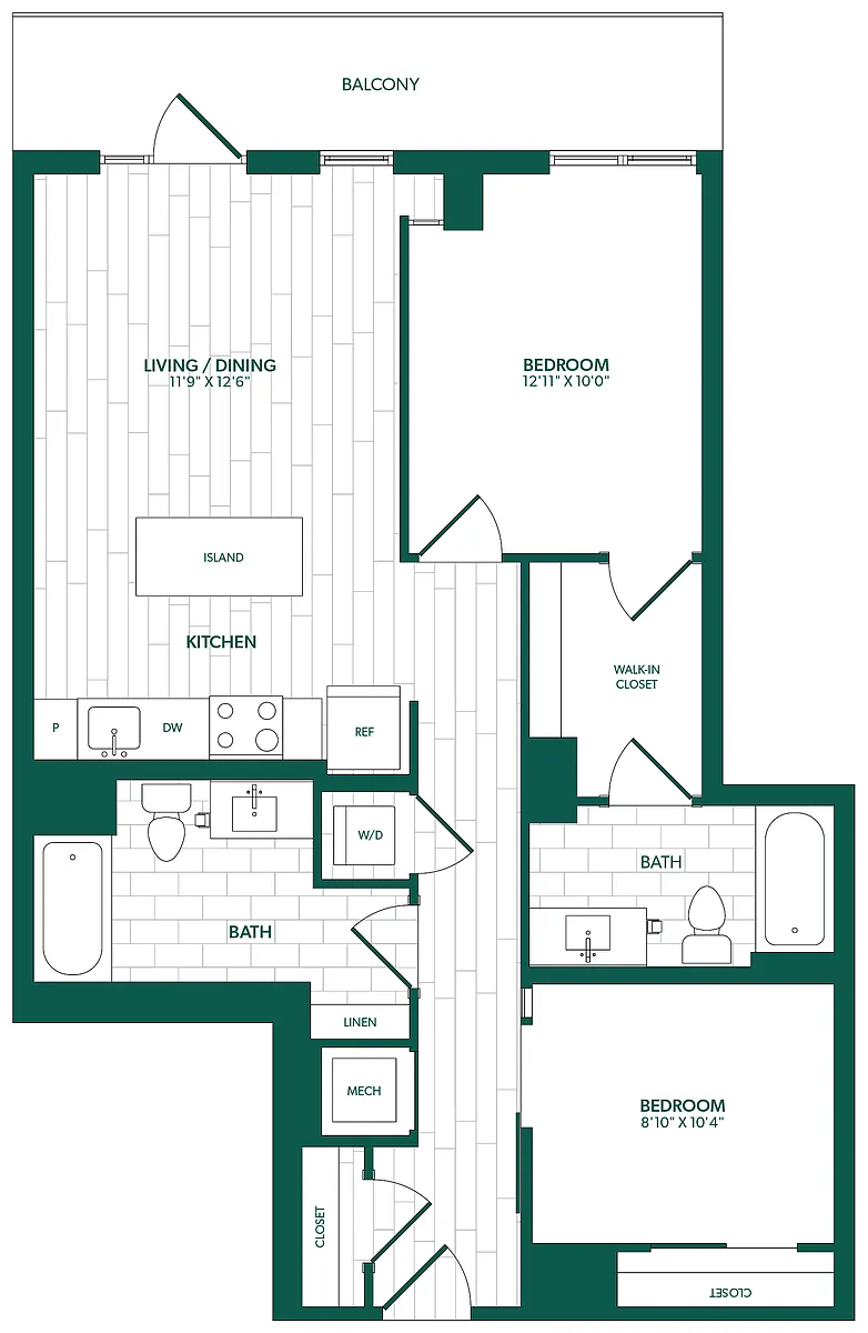 Floor plan C01
