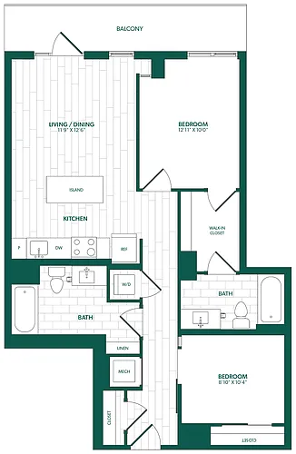 Floor plan C01