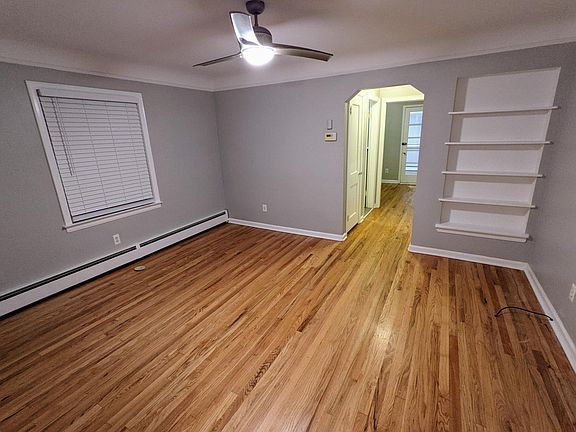 Living room facing back of house