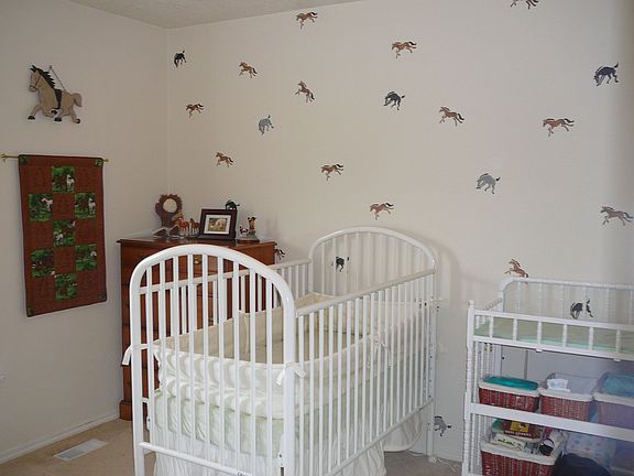 One of three bedrooms upstairs