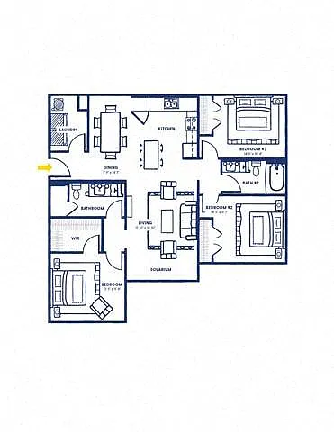 Floor plan 3B