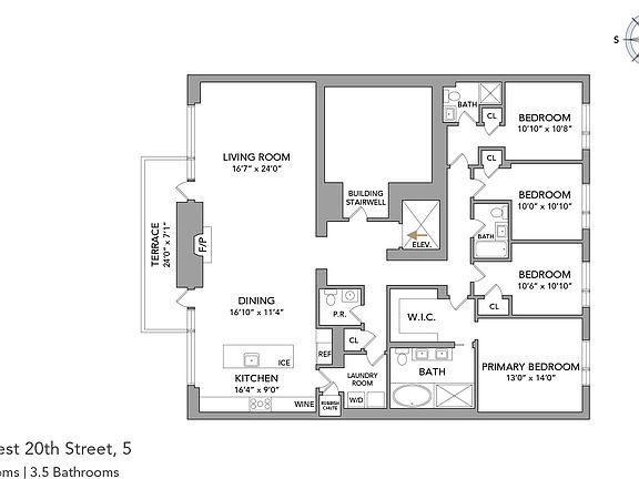 2nd image of 532 W 20th St Floor 5