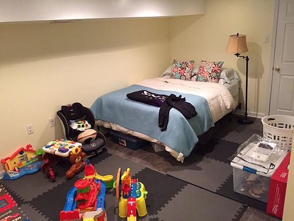 Finished basement - can be guest space, play area, office, storage