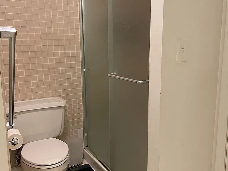 Full bath with laundry and shower