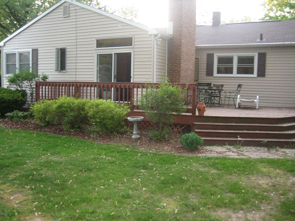 rear view and deck