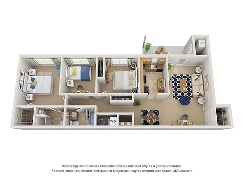 Floor plan Hawthorn