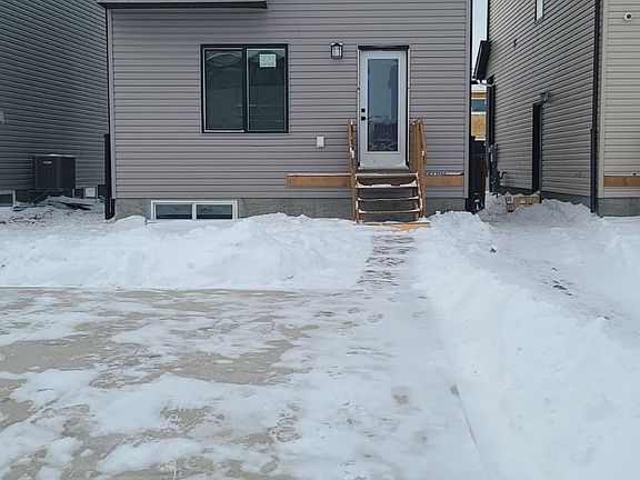 Back elevation from parking pad