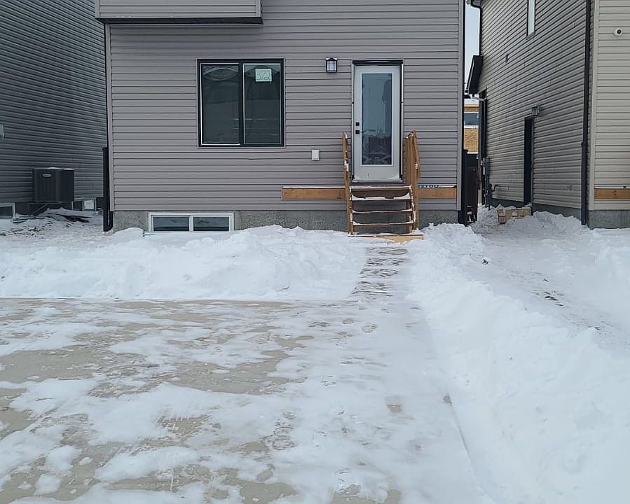 Back elevation from parking pad