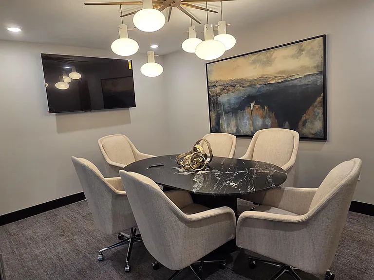 Conference room at the community clubhouse.