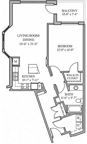 Floor plan Penn - ACC