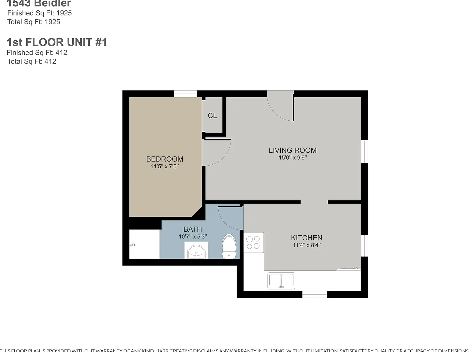 1543 Beidler St — Photo 3