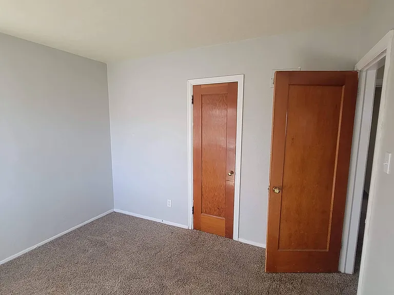 Bedroom 2 - small closet and entry door