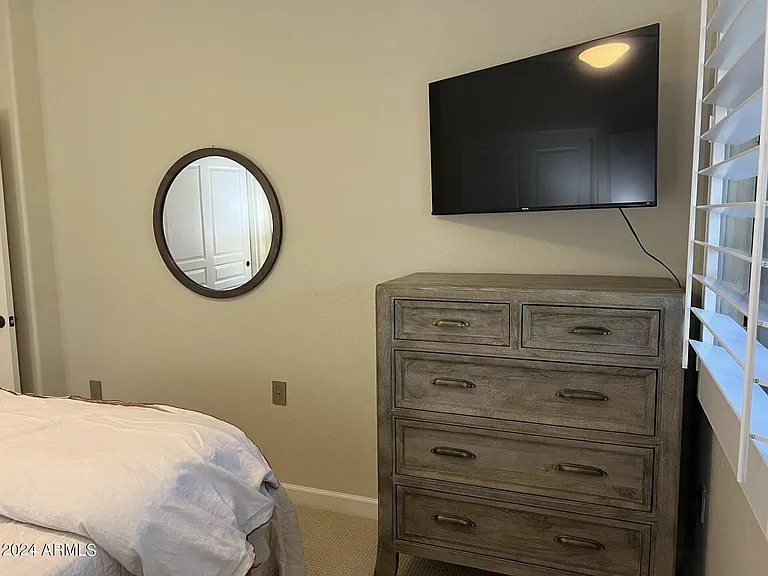 TV in bedroom