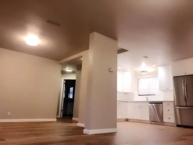 Kitchen and office or den
