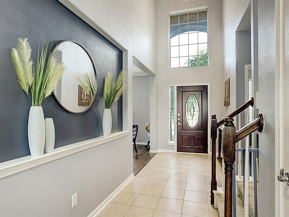 Lovely entryway filled with light.