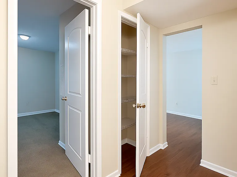 Lots of closets! Bathroom storage