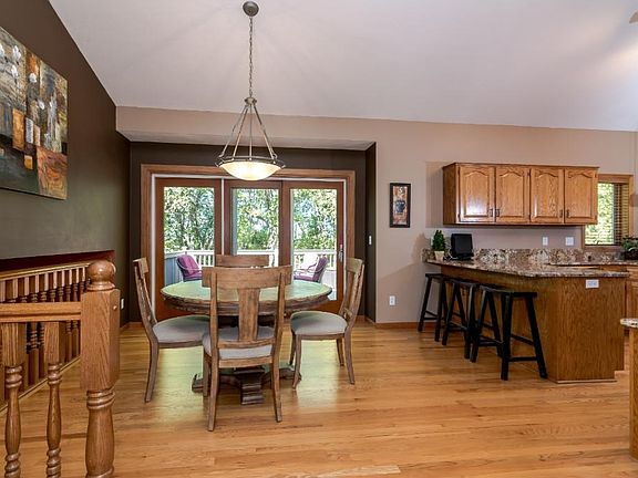 Gleaming hardwood floors