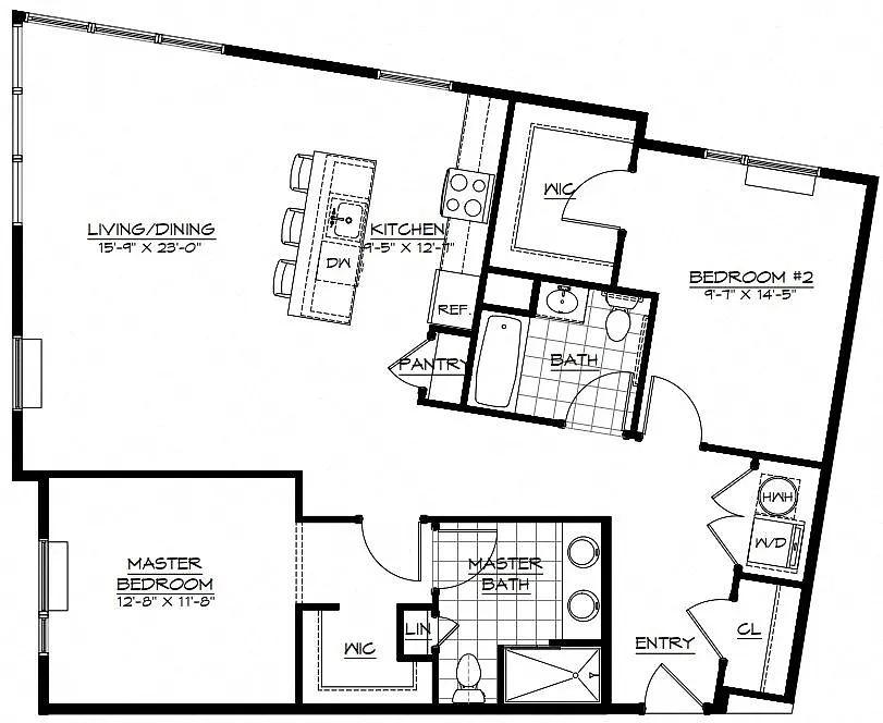 Floor plan 2K