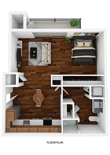 Floor plan Studio