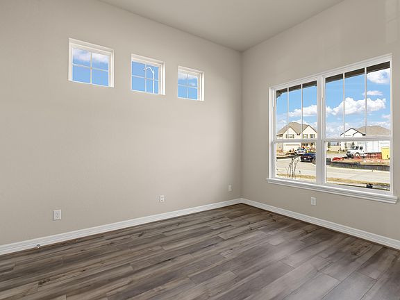 Living room. Note Sample product photo - actual exterior and interior selections may vary.