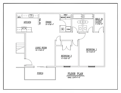 Floor plan Weinbach Manor