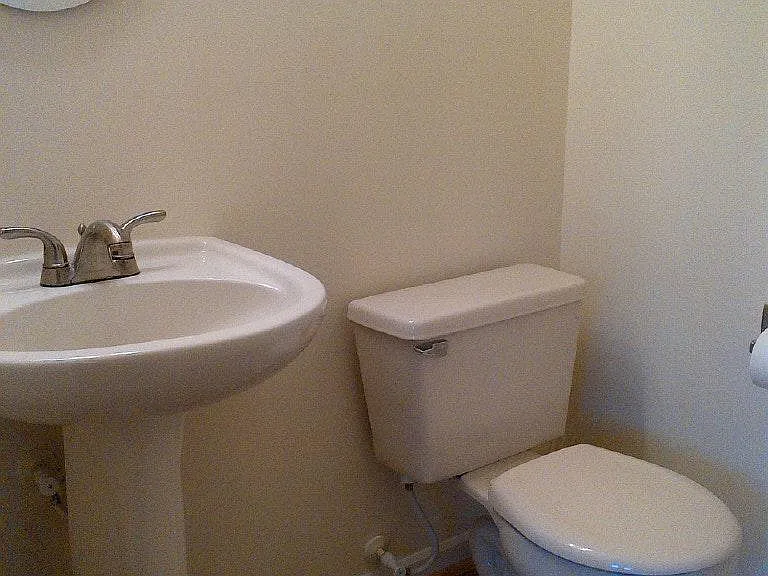 Powder room on first floor