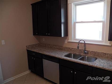 Kitchen with granite counters