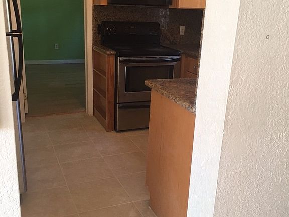 Kitchen with granite counter