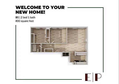 Floor plan B1