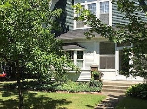 Front view from College Ave