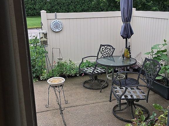 Patio area