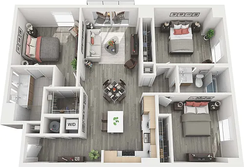 Floor plan Sunny Isles