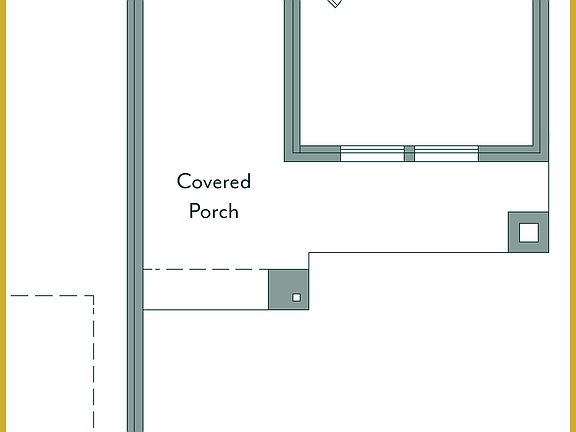 Mountain Cottage Porch E