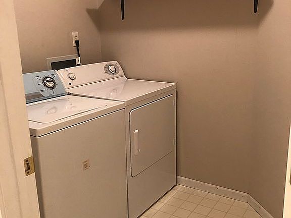 Laundry room off bathroom