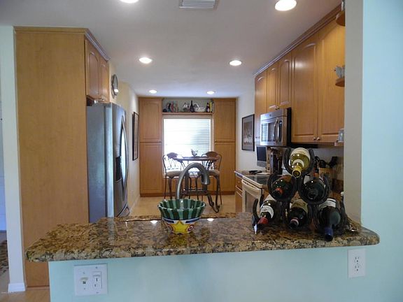 From Dining area thru to kitchen