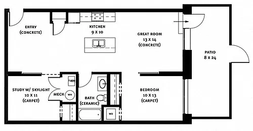 Floor plan 310