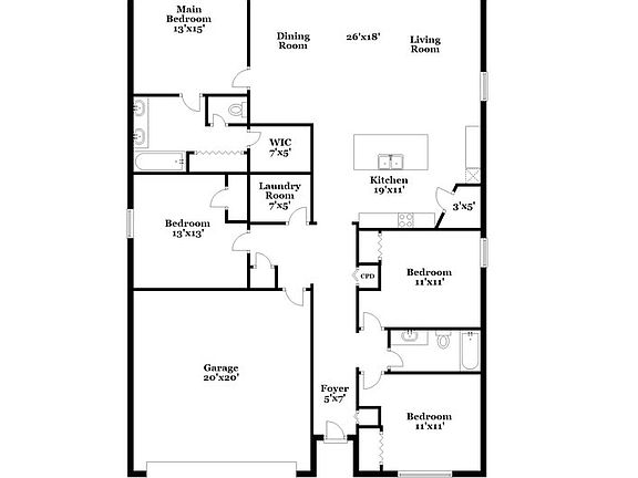 2nd image of 3586 Derby Forest Dr
