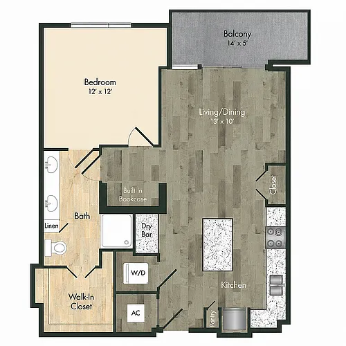 Floor plan A25