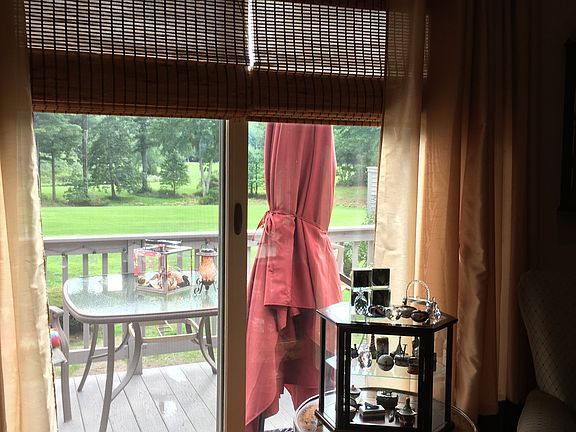 Family room overlooking the 