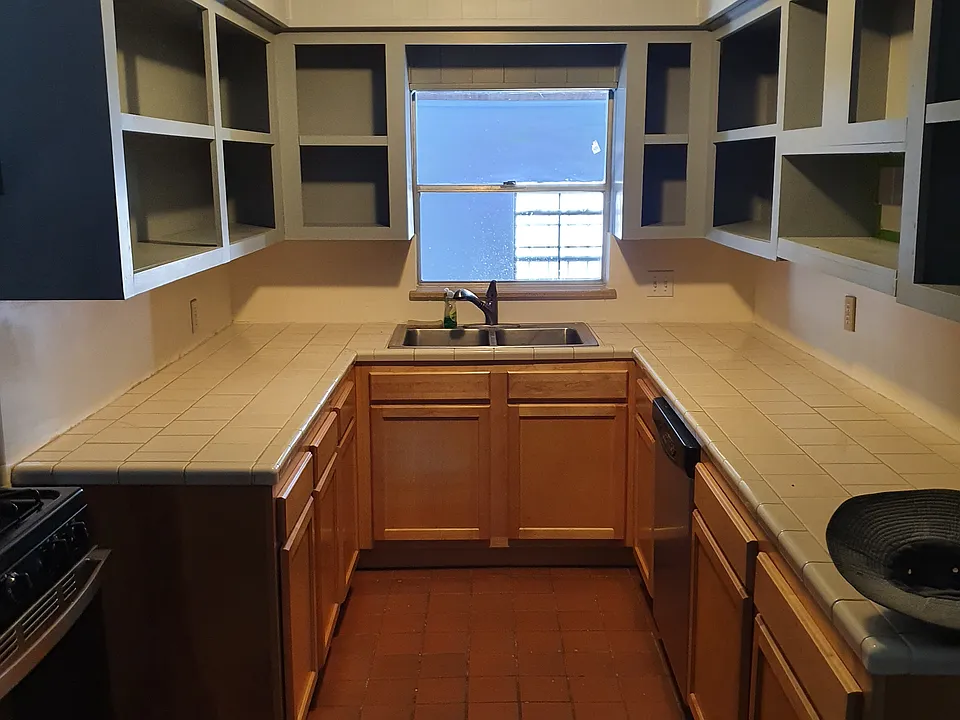 galley kitchen