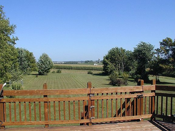 View from east deck