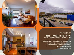 10523 123rd St NW UNIT 316, Edmonton, AB T5N1N9