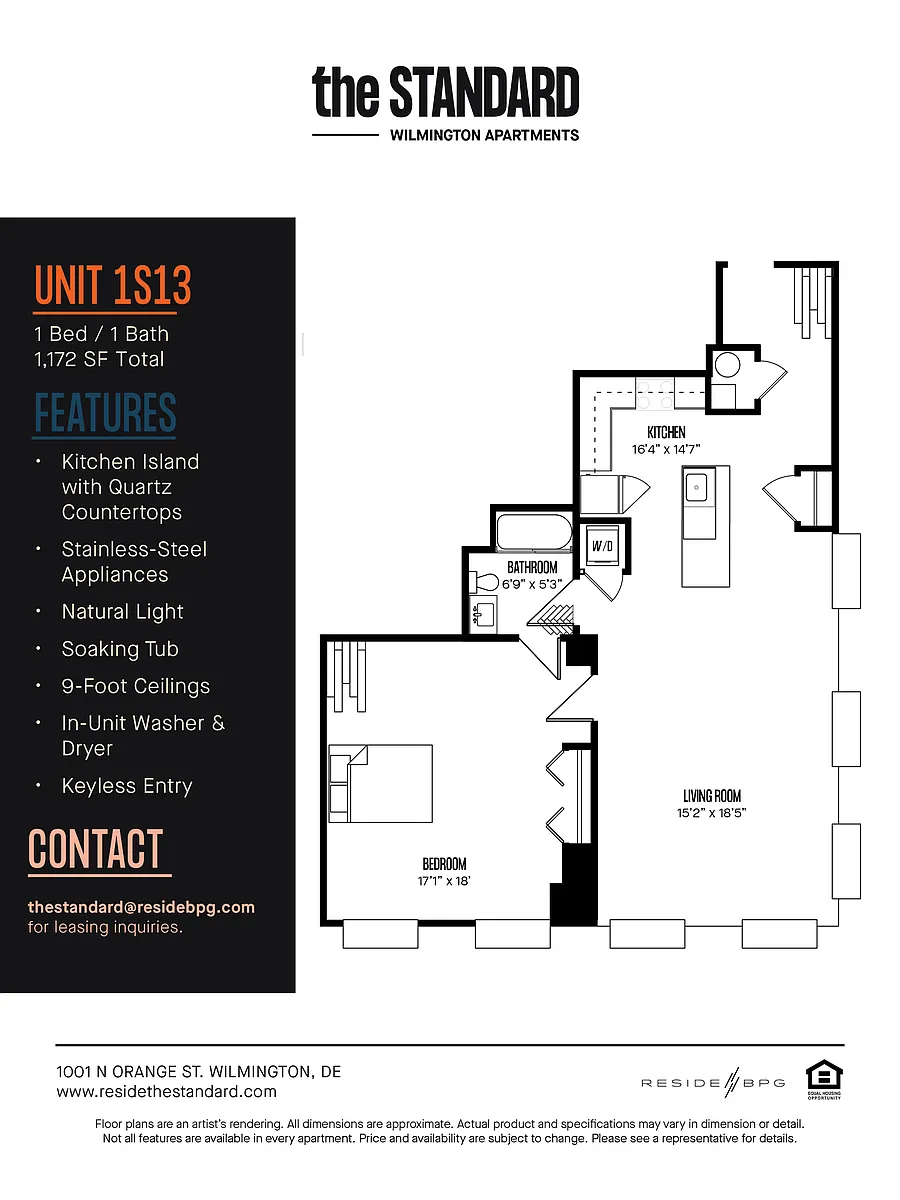 Floor plan 1S13