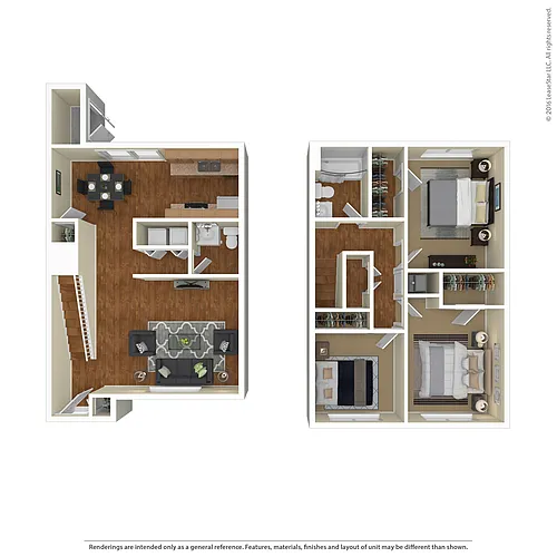 Floor plan X Large 3 Bed 1.5 Bath