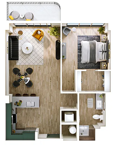 Floor plan A6
