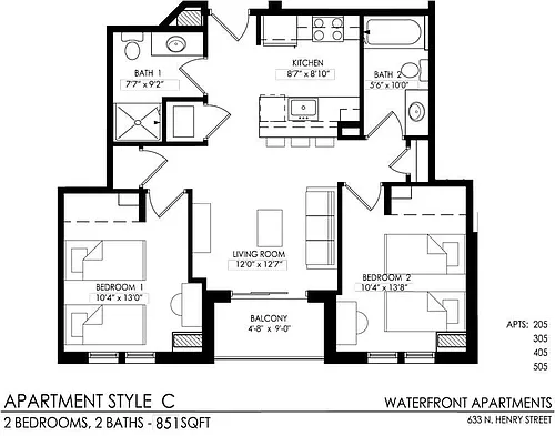 Floor plan C
