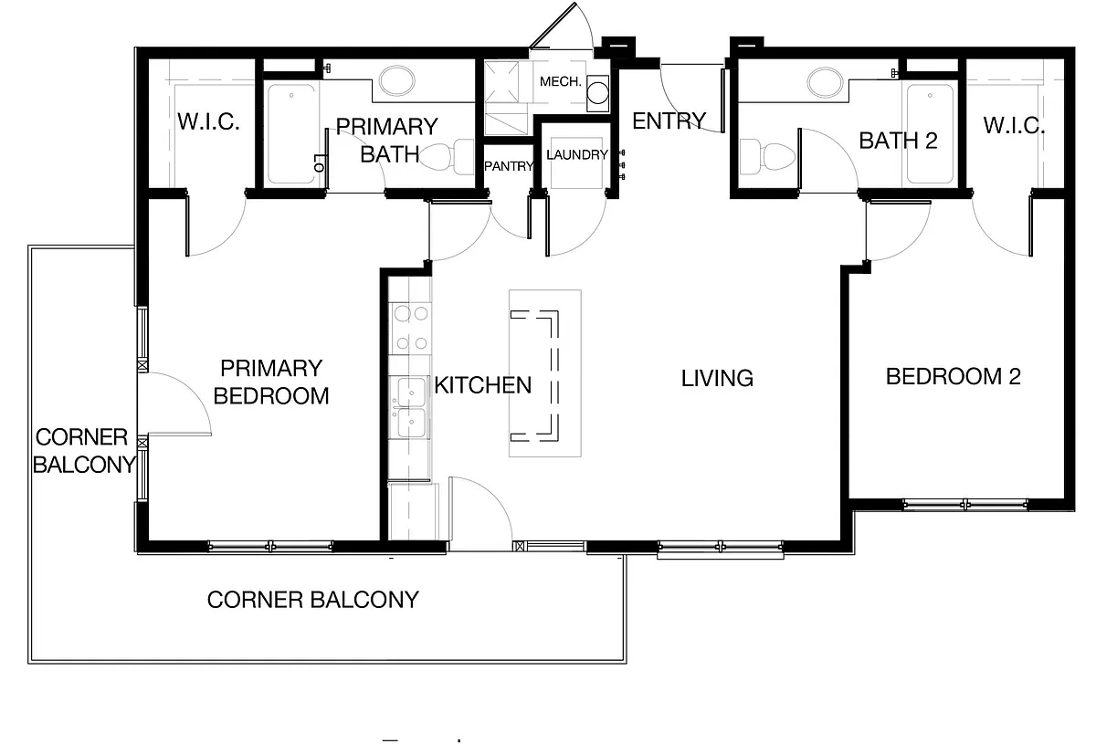 Floor plan Queens Garden