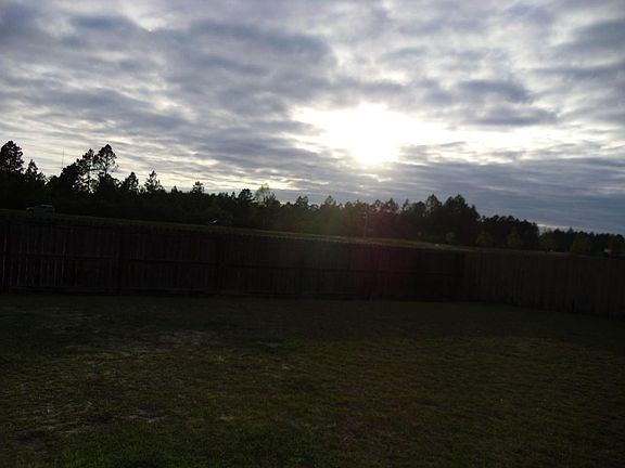 Sun Set in the Back Yard